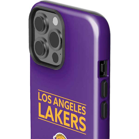 NBA Los Angeles Lakers Standard - Purple iPhone 15 Pro Max Impact Case